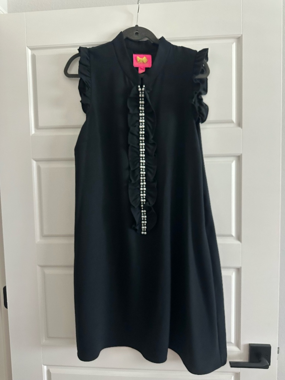 Lilly Pulitzer Adalee Shift Dress in Onyx - Size 16